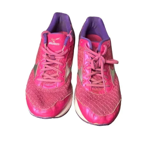 Mizuno Wave Rider 19 Athletic Running Shoes Sneakers Women's Size 8.5 - Picture 4 of 10